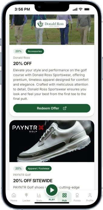 Member locker offer detail with a redeem offer button